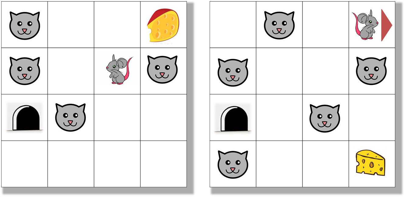 parcours souris et chat